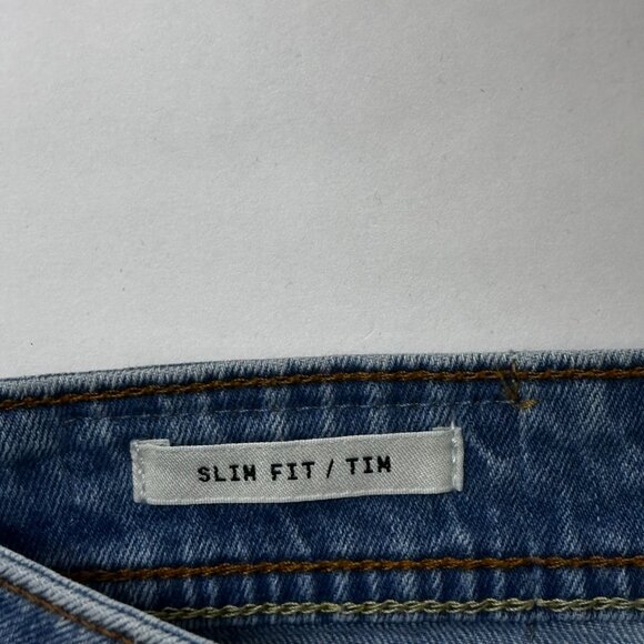 JACK & JONES Slim Fit Distressed Jeans 34 - Picture 7 of 9